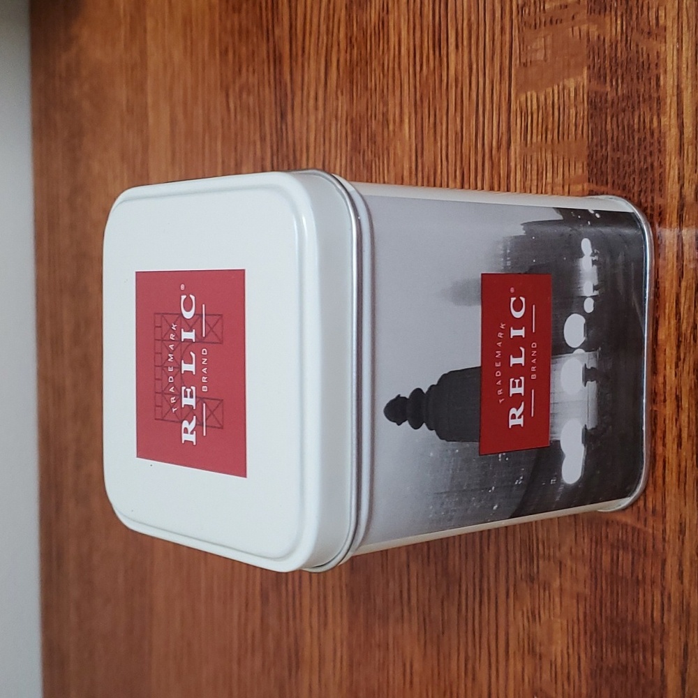 RELIC Vintage Tin Box